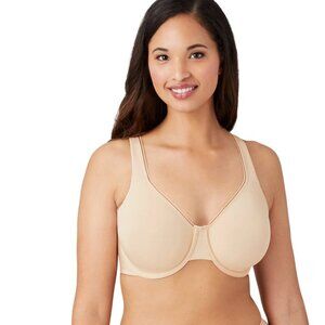 Wacoal 855352 High Standards Underwire Seamless Bra- Sand/Nude 44G
